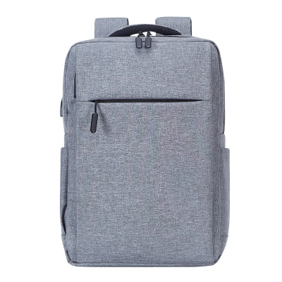 Fashion  Men's Large Capacity16Notebook Bag grey