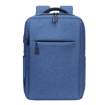 Fashion Men's Large Capacity16Notebook Bag blue